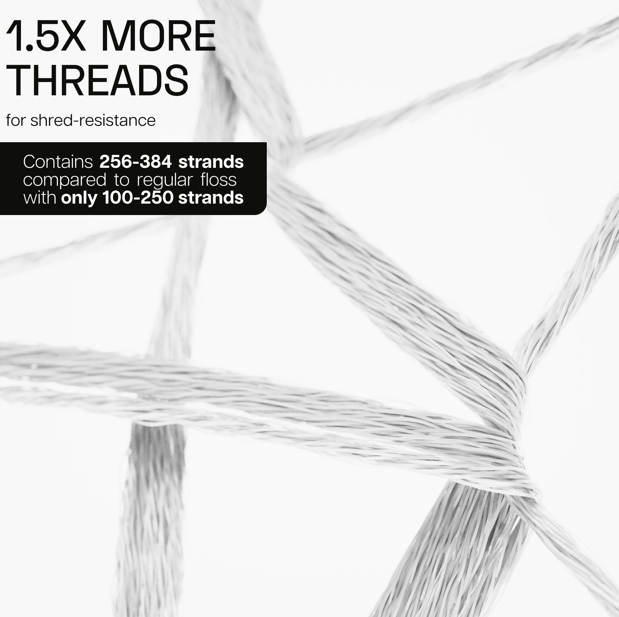 REACH Mint Waxed Dental Floss 65YD