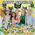 thumbnail image 3 of Pete the Cat Party Supplies Decor Cups Fans Decorations Honeycomb Centerpieces Cake Toppers, 3 of 6