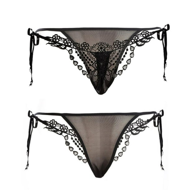 Atractiva de Encaje Floral Braguita Culotte Forma Dormir para Mujer L Salvador ropa interior de mujer de moda Bodega Aurrera en linea