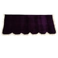 thumbnail image 4 of Piano Cover, Anti-Dust Cover, Dustproof Dark Green / Purple / Black Optional Washable With Fine Frill Edge Flannelette Piano Cover For Keyboard Pianos, 4 of 8