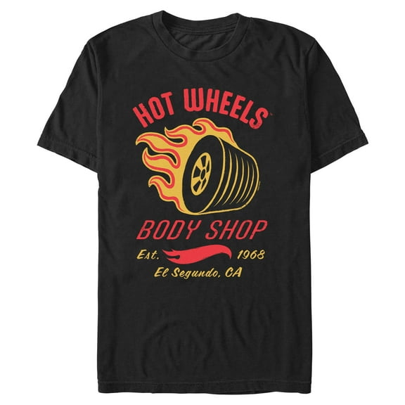 Mens Hot Wheels Body Shop Est. 1968 T Shirt