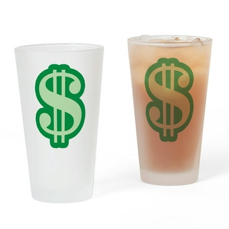 CafePress - Dollar Sign Pint Glass - Pint Glass, Drinking Glass, 16 oz. CafePress