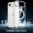 thumbnail image 3 of JETech Magnetic Case for iPhone 17 Air Compatible with MagSafe, Shockproof Phone Bumper Cover (Clear), 3 of 5