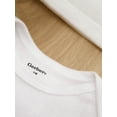 thumbnail image 4 of Gerber Baby Boy or Girl Gender Neutral White Onesies Short Sleeve Onesies Bodysuits Grow-With-Me Bundle, 15-Pack, 4 of 11