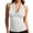 A-White98, variant on Babaley Women's Halter Top Cowl Neck Ruched Draped Design Solid Color Sleeveless Slim Fit Casual Stylish Elegant Vest