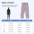 thumbnail image 4 of Pofeuu Strawberries Print Men's Pajama Pants, Soft Lounge Pajama Pants with big pockets for Men Plaid Pj Bottoms-Small, 4 of 6