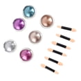 thumbnail image 4 of Polvo De Espejo Para Decoración De Uñas, 6 Colores, Polvo De Espejo De Manicura Colorido Brillante Con Aplicador De Ojos Para Uñas Artificiales, 4 of 7