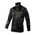 thumbnail image 3 of Speero Mens Armour Camo Quarter Zip Midlayer, 3 of 4
