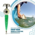 thumbnail image 3 of Greeniant Cebo LED para camarones, señuelo de calamar, cebos impermeables para lubinas, accesorio subacuático de amplio rango de bajo consumo Type11 NO11, 3 of 6