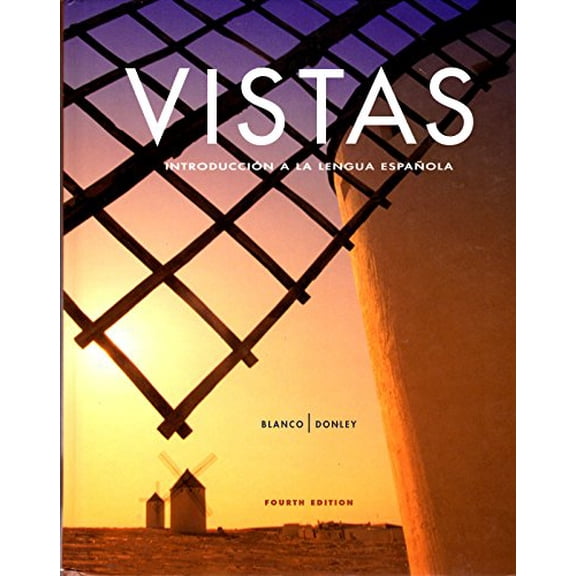 Pre-Owned Vistas Introduccion A La Lengua Espanola, Student Edition, Supersite Student Access Code, 9781617670596, 1617670596, 2012 (Hardcover) 1617670596 9781617670596