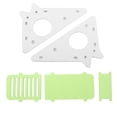 thumbnail image 1 of Casa de madera para hámster, nido de descanso, escalera para subir, juguete de ejercicio para mascotas pequeñas (verde), 1 of 12