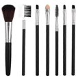thumbnail image 2 of Professional 7-Piece Vegan Makeup Brush Set for Foundation, Blush and Eye Makeup, 2 of 3