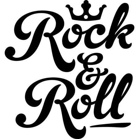 Do It Yourself Wall Decal Sticker Rock And Roll Wall Decal Decals Sticker Stickers Music Quote Quotes Size- 16 X16 Living Room Do It Yourself Wall Decal Sticker Rock And Roll Wall Decal Decals Sticker Stickers Music Quote Quotes Size- 16 X16 Living Room