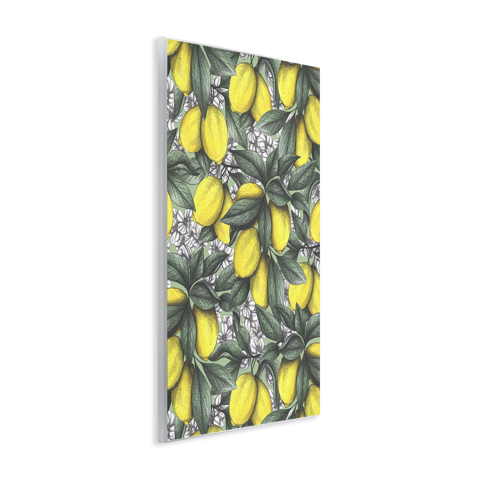 Under The Lemon Tree Wall Plaque Art, design by Cecilia Battaini