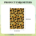thumbnail image 4 of Lsque Hawaii Palms Premium Golf Towel - Ultra Absorbent and Quick Drying Microfiber Towel with Carabiner - Gift for Men -24" X 16", 4 of 8