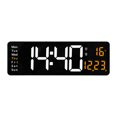 thumbnail image 1 of Reloj despertador Inteprter grande 16 pulgadas LED digital naranja, 1 of 6