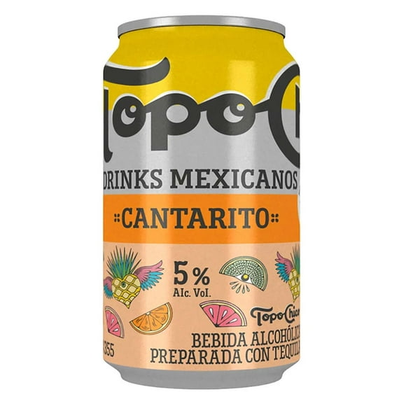 Bebida Preparada Topo Chico Cantarito Lata 355 ml