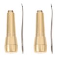 thumbnail image 4 of Miangastore 2Pcs Sewing Awls Leather Repair Tools Shoes Repair Awls Crochet Prickers, 4 of 8