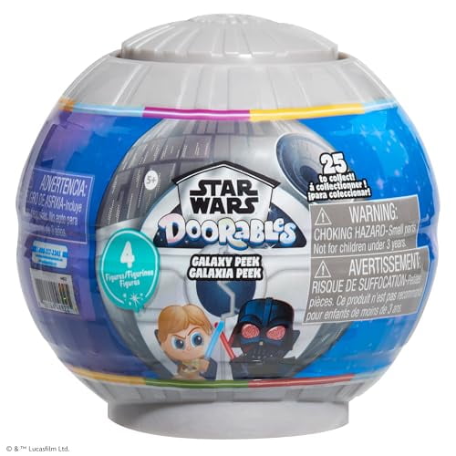 Just Play Star Wars™ Doorables Galaxy Peek Figuras coleccionables en bolsa ciega, juguetes para niños a partir de 5 años, juguetes para niños a partir de 5 años