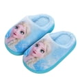 thumbnail image 2 of Zapatillas de algodón Disney Frozen para niños, zapatos de invierno de princesa Elsa para padres e hijos, zapatillas antideslizantes para el hogar, lindas y cálidas zapatillas para bebé, 2 of 5