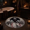thumbnail image 6 of Halloween Theme 3D Visual Optical Floor Mat, BurstâOut Cracked Stone Design Non- Washable Illusion Round Rugs,for Home,Party,Trick or Treat Entry Decor, 6 of 6
