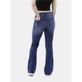 No Boundaries Mid Rise Flare Jeans, 32” Inseam, Women’s