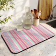 thumbnail image 3 of Washable Rubber Botanical Leaves Vintage Floral Dish Drying Mats for Kitchen Counter Home Large Coffee Bar Pad Accessories and Decor for Utensils Stemware 19.5''x12'', 3 of 7