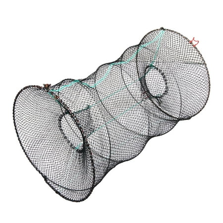 - Nylon Knotted Foldable Crab Crawdad Fishing Cast Net 50cm x 81cm