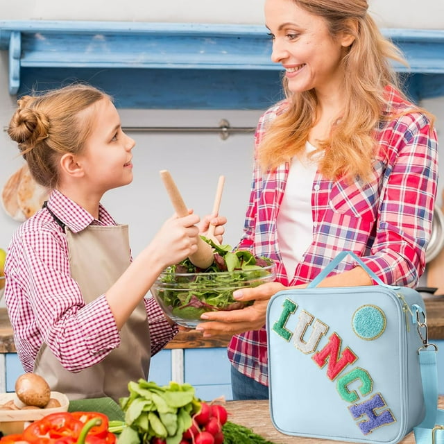 Catégorie de Produit Sacs de Fermeture & Couvercles & Boîtes Titre du Produit Mignon Sac à Lunch Isolé pour Enfants et Adolescents avec Bretelles Réglables pour Rangement de Pique-Nique