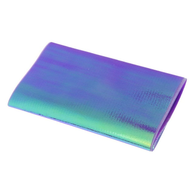 Material de aparejo DYNWAVEMX Cinta de señuelo holográfica Morado oscuro