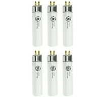 (6 lamps) GE 10086 F13T5/CW Short Linear Fluorescent, T5, 21 inch, 13 watts