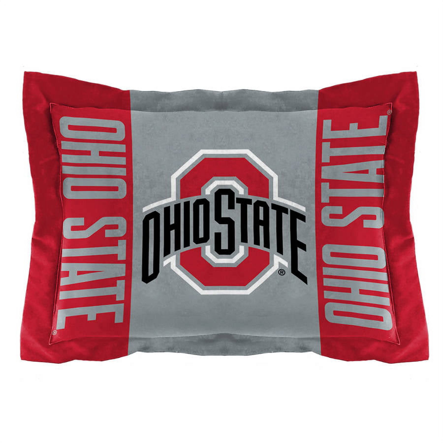 The Northwest 1COL862000007RET COL 862 Ohio State Modern Take Comforter Set, Twin