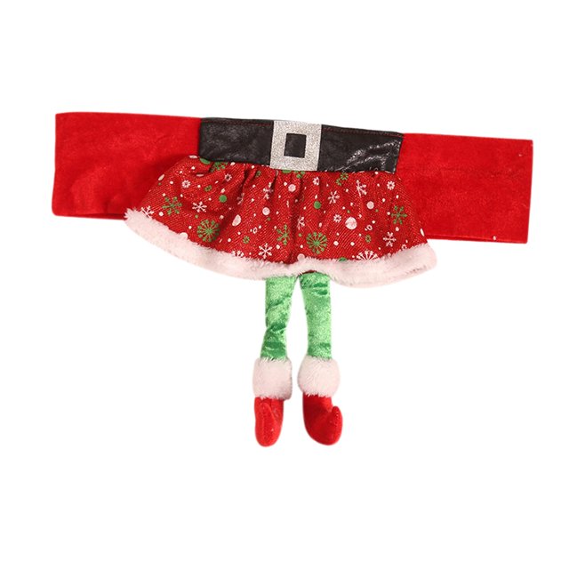 Fajas Para Sillas Navideñas, Funda Trasera Elástica Para Sillas, Decoración Navideña Para Hoteles Y Vacaciones, Falda Para Niñas falda de niña mayimx Cubierta del respaldo del asiento