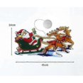 thumbnail image 3 of z LED window suction cup hanging lights Christmas decoration festive scene atmosphere lights 24*45cm, 3 of 4