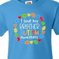 thumbnail image 4 of Inktastic I Love My Brother Autism Awareness Youth T-Shirt, 4 of 5