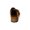 thumbnail image 3 of Birkenstock Buckley Suede Clog, 35, Brown, 3 of 5