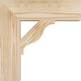 thumbnail image 3 of Ekena Millwork 3 1/2"W x 14"D x 14"H Funston Block Smooth Bracket, Douglas Fir, 3 of 4
