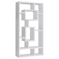 Plethoria Home 10-shelf Open Back Bookcase