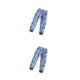 thumbnail image 1 of Guardurnaity Pantalones cálidos para niños, a prueba de viento, transpirables, de algodón, para el hogar, amigables con la piel, ropa interior Azul claro 100cm 2piezas, 1 of 6