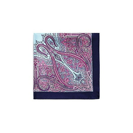 Blue 16 Pocket Square - The Men's Store at Bloomingdale's Paisley Pocket Square (Navy/Pink)