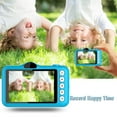 thumbnail image 1 of Cámara digital para niños, cámara digital para niños, regalo, cámara, pantalla de 3,5 pulgadas, recargable, lente doble frontal y trasera de 2 MP, para niños de 3 a 10 años, llavero, 1 of 6