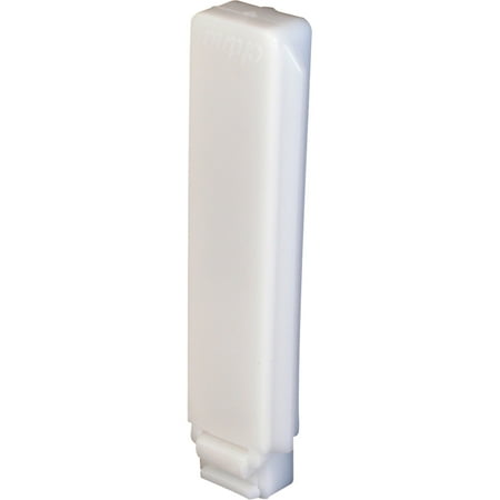 White Plastic Closet Door Guide, Cox Doors (2-pack)