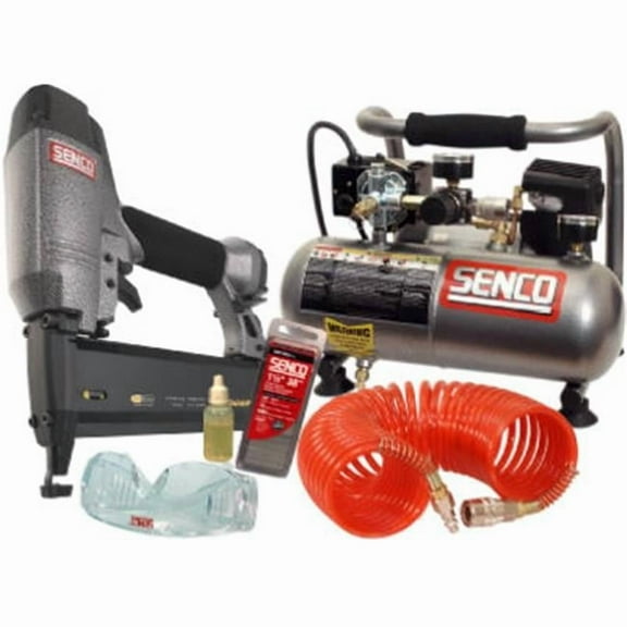 Senco Fastening Systems Nailer & Compressor Kit