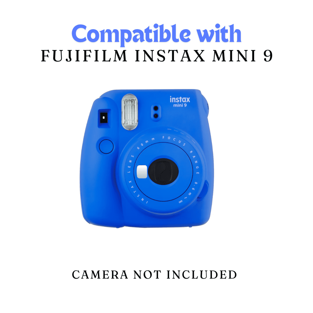 Fujifilm Instax Mini 9 Instant Film Camera - Cobalt Blue - Walmart.com