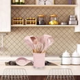 thumbnail image 4 of 13PCS Cooking Utensils Kitchen Utensil Set Silicone Kitchenware Set Chef Nonstick Cookware Storage Holder Spoon Brush Spatula Food Tongs Kitchen Gadgets, 4 of 8