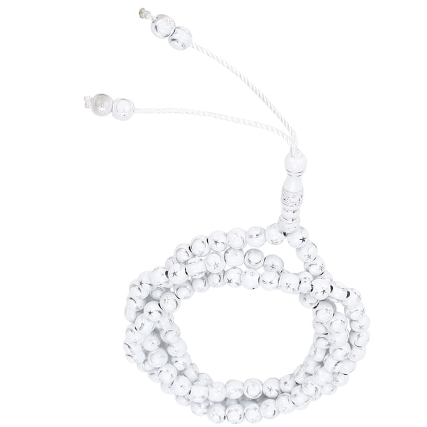 Rosario Islámico Musulmán Dorado, Collar Con Colgante, Pulsera, Hermoso Diseño de Luna y Estrella, Ideal para cuentas de oración