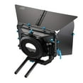 thumbnail image 1 of FOTGA DP3000 Professional Swing-Away Matte Box Sunshade DSLR Video Rig with 15mm Rod Rig for Rail Rod Baseplate Rig for DSLR Camera 5D Mark III, VI, 6D Mark VI, 7D, A9 A7, 1 of 3