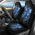 thumbnail image 2 of ZIATUBLE Butterfly Floral Car Seat Covers High Back 2 Packs Washable Vehicle Bucket Seat Protetors Fit for Cars SUV Truck Sedan Easy to Install Seat Covers for Car Auto Interior Accessories, 2 of 7
