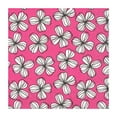 thumbnail image 1 of Abbott Collection AB-89-CPN-DP-955 5 sq. in. Cocktail Graphic Flower Napkin, Hot Pink, 1 of 1