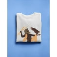 thumbnail image 3 of Zeus Greek Vase Painting Sweatshirt Men -Image by Shutterstock, Male Small, 3 of 4